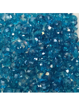 Cristalli 4 mm - SH18AB smeraldo trasparente specchiato