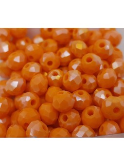 Cristalli 4 mm - CL84 Arancio Specchiato