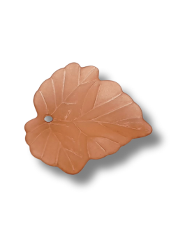 foglia in acrilico 22x24 rosso