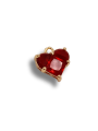 Cuore strass 12mm rubino