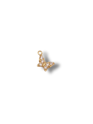 Farfalla strass 7mm