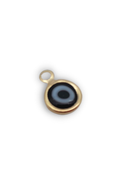 ochio di allah nero oro 6mm
