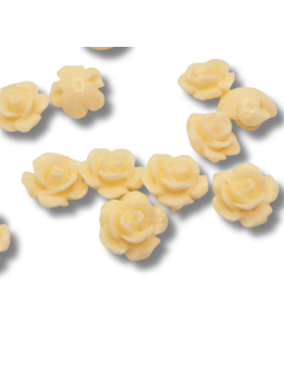 Roselline 10 mm burro 6pz