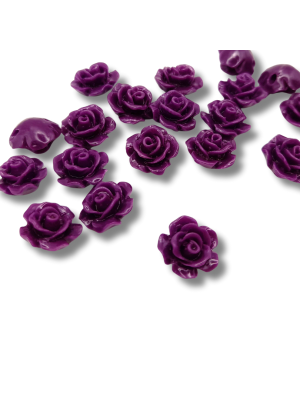 Roselline 10 mm viola 6pz