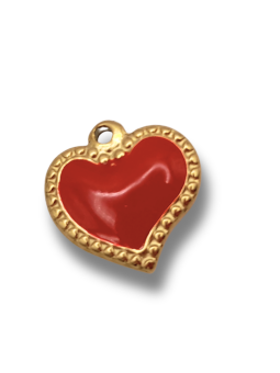 Cuore sacro rosso 13MM