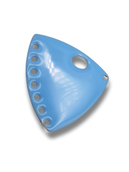 Testa di pesce connettore multifilo azzurro 1pz