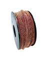cablet 2mm dorè fucsia