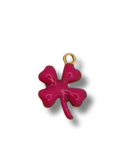 quadrifoglio 10mm fucsia