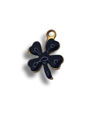 quadrifoglio 10mm nero