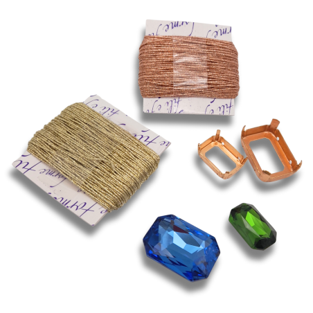 💫 Kit Stellaria – Crea il tuo anello gioiello tessile