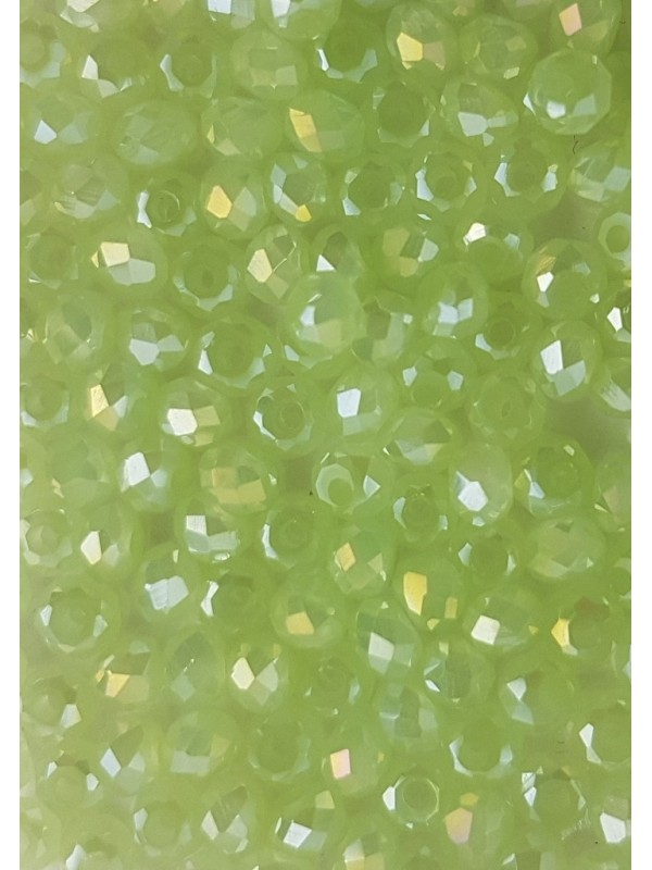 Cristalli 3.5 mm - SH42AB Verde Lime Specchiato