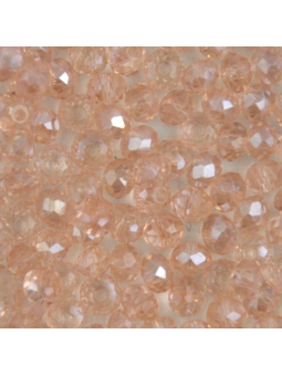 Cristalli 3.5 mm-CL41 Rosa Trasparente specchiato