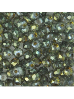 Cristalli 3.5 mm-CL54 Verde grigio iridescente