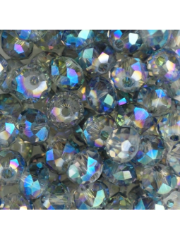 cristalli 6 mm-48 Grigio Iridescente