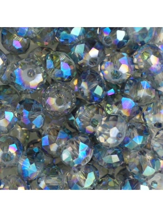 cristalli 6 mm-48 Grigio Iridescente