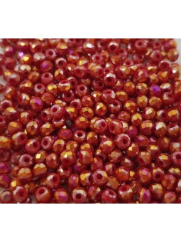 cristalli 2.5 mm-CL85 Bordeaux specchiato cangiante
