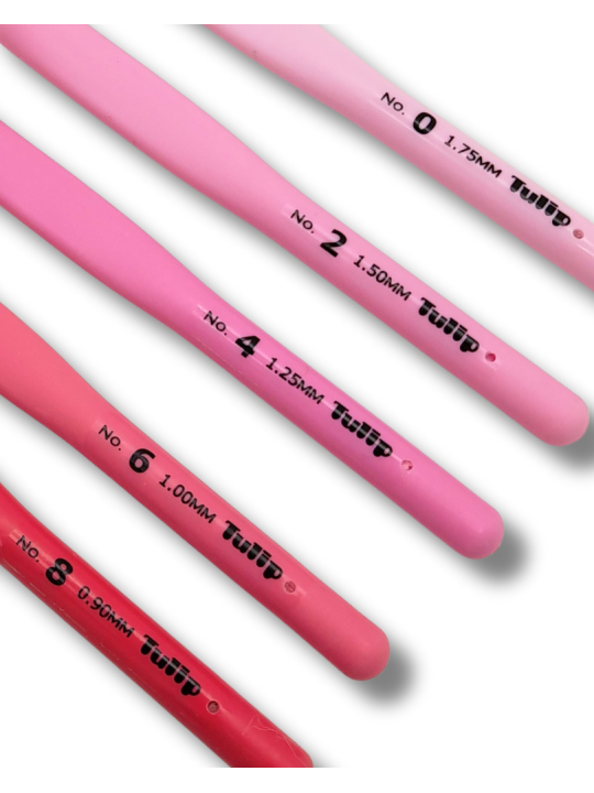 Pochette uncinetti etimo rose