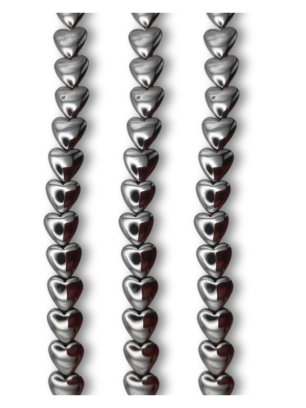 Ematite cuore 8 mm