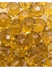 Cristalli rotondi 10mm -  CL2 ambra