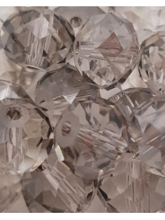 Cristalli rotondi 10mm -  CL25 Argento trasparente