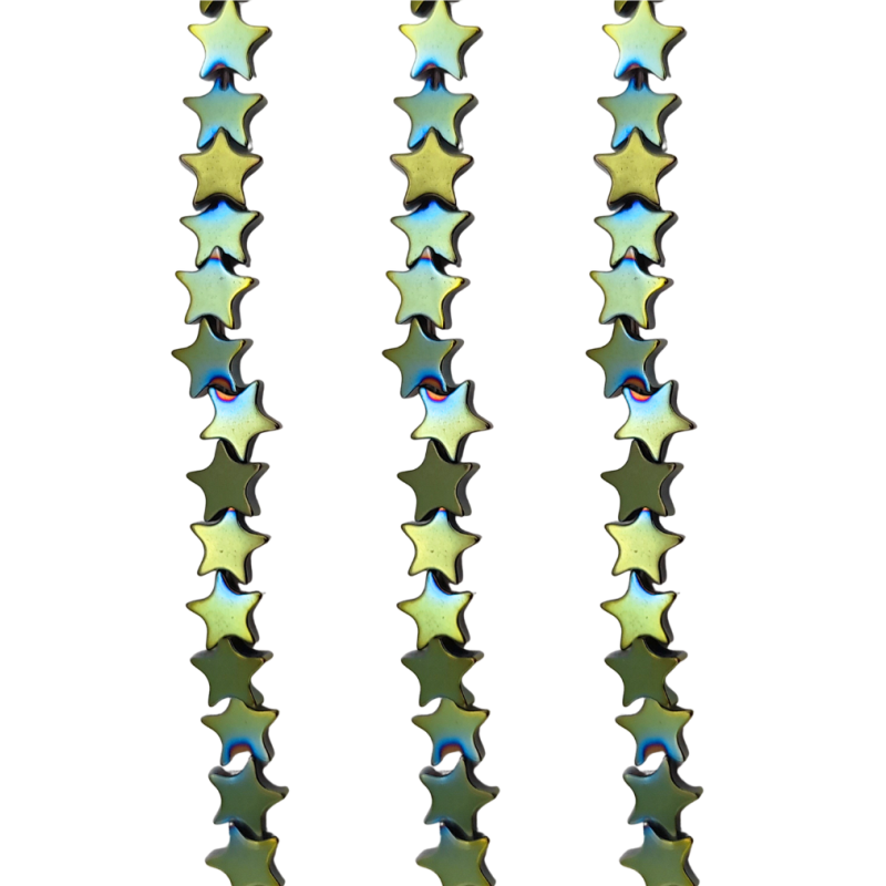 ematite stelle scarabeo foro passante 6mm